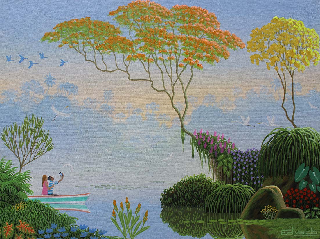 Fotografando o ipê amarelo