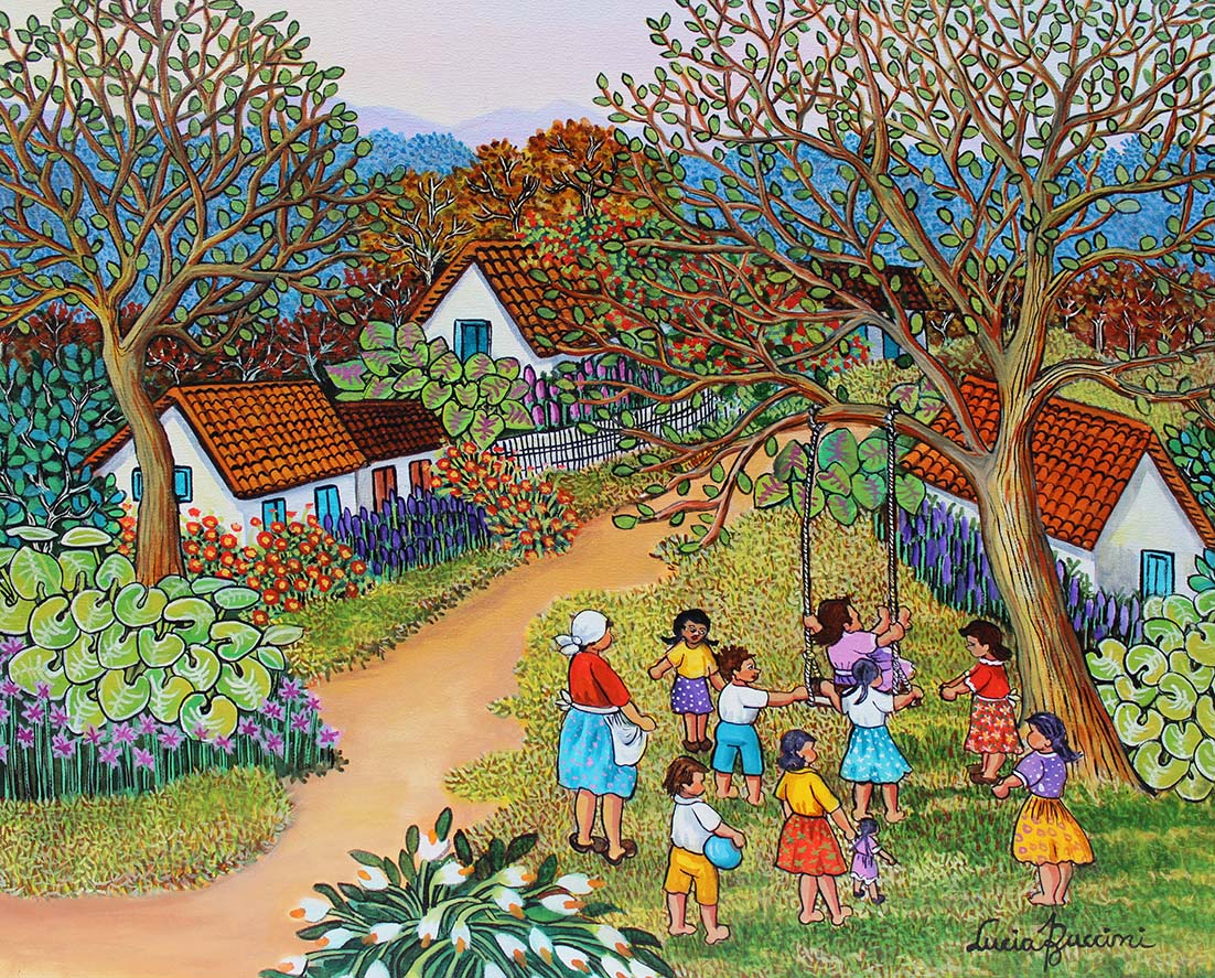 Lucia Buccini -Brincadeiras de crianças - OST - 40x50 - 2025