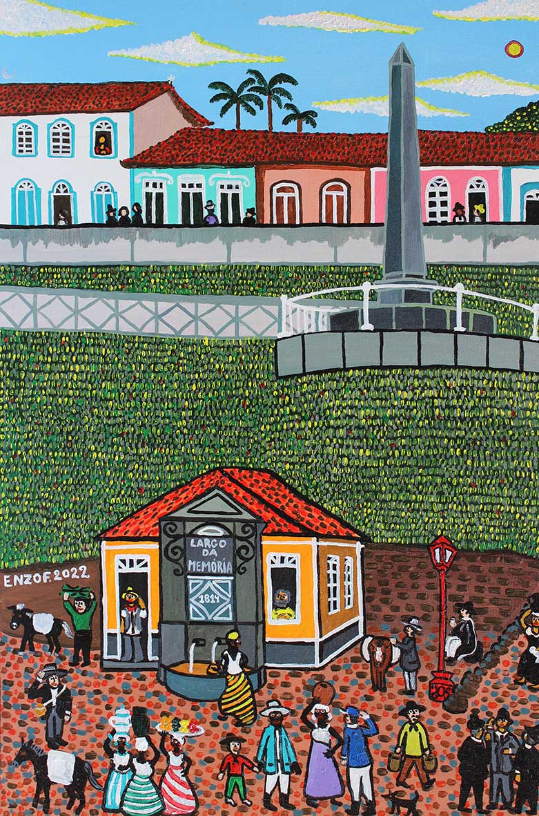 Largo da memoria em São Paulo