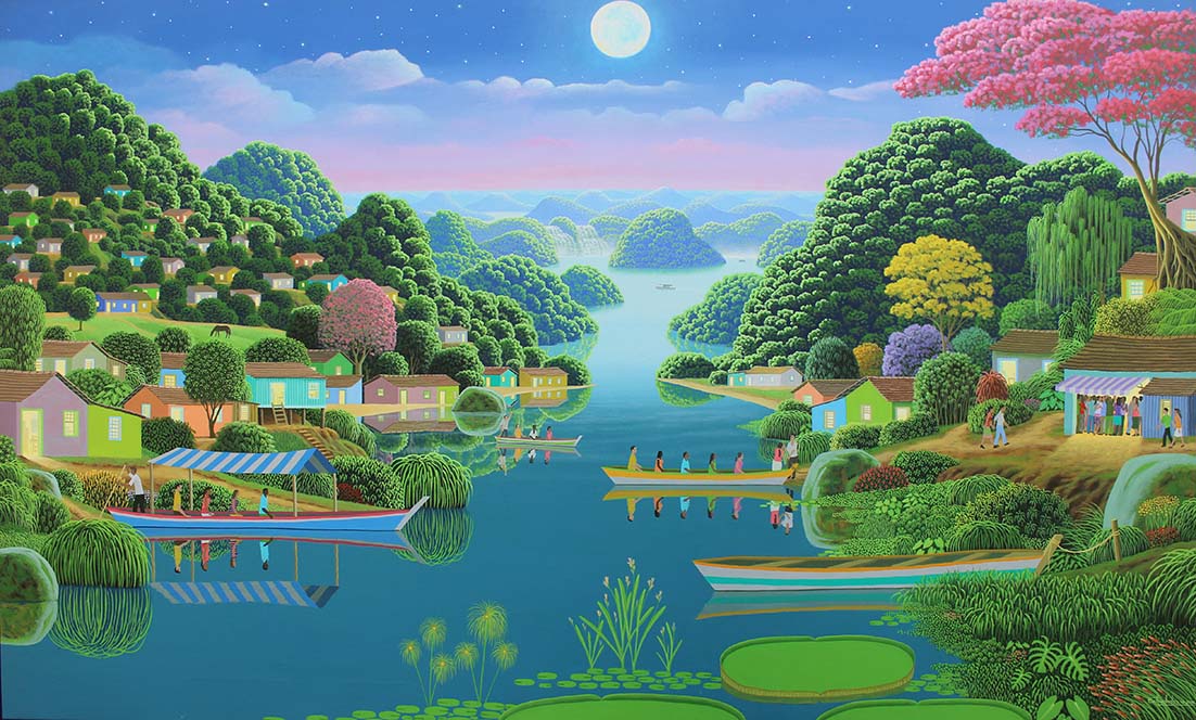 Baile no bar do ipê rosa