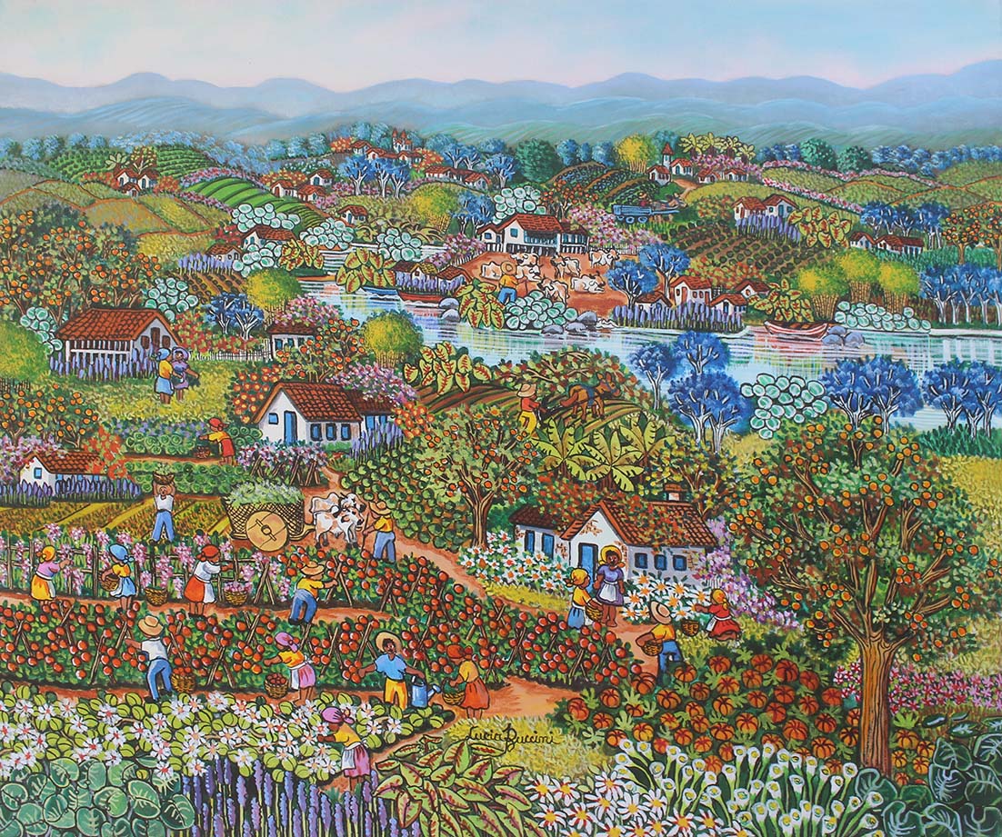 Lucia Buccini-A grande colheita –50x60