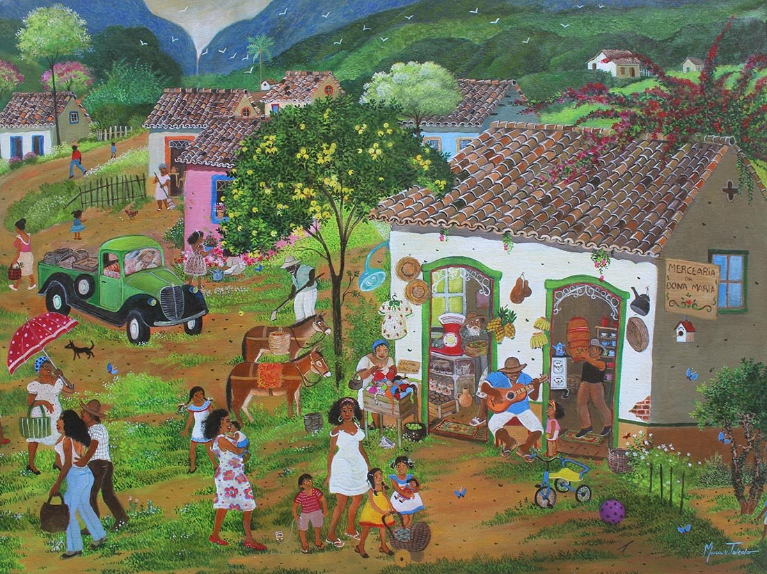 Mara D. Toledo - A mercadoria da noda Maria - 60x80