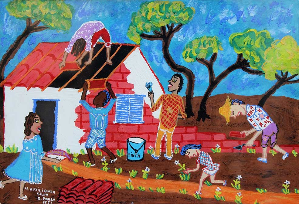Maria Auxiliadora - Construção - 16x24