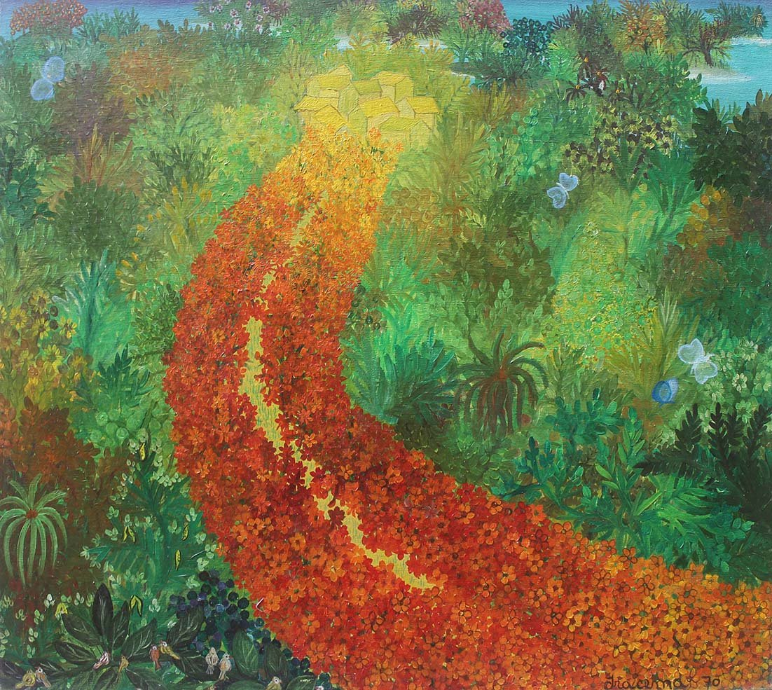 Iracema Ardite - Estrada de flores - 50x60