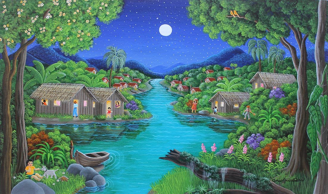 Ana Maria Dias - Lua Cheia - 30x50
