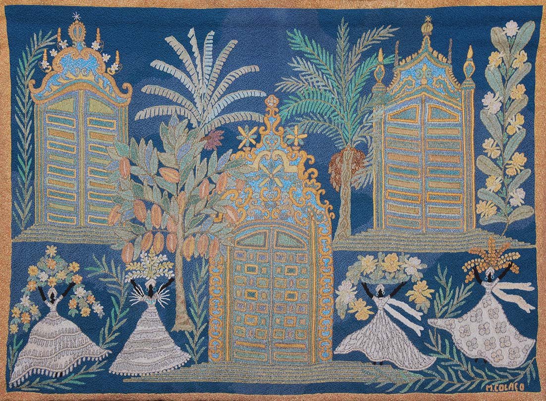 Madeleine Colaço - Três Portões com 4 baianas - 125x164