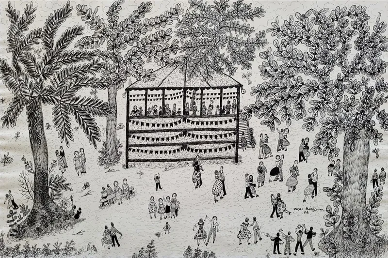 Baile na praça, de Zica Bergami
