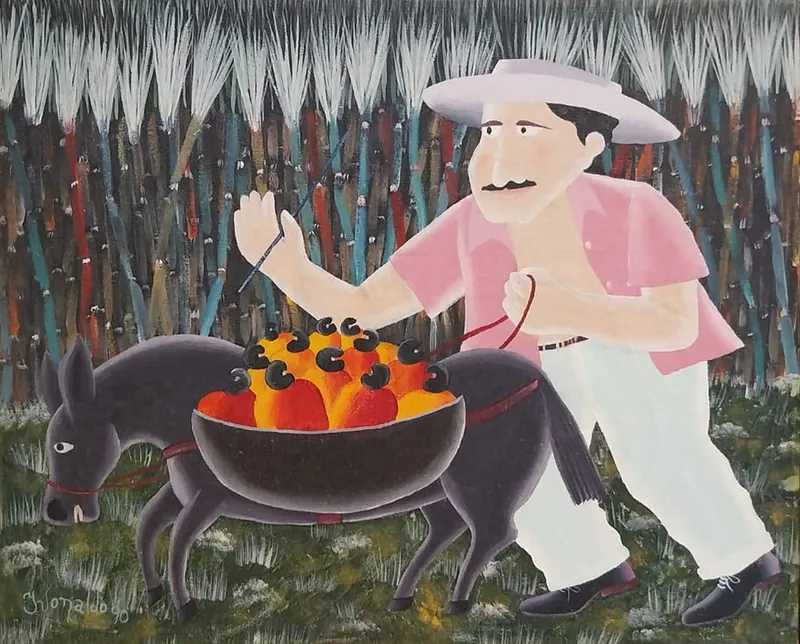 Burrinho com cajus, de Ivonaldo